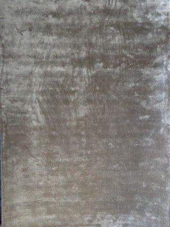 Alfombra lana pelo cortado Marron medio 160 x230 cm