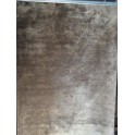 Alfombra lana pelo cortado Marron Oscuro 170 x240 cm