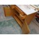 Mueble baño 82cm ancho madera color cerezo